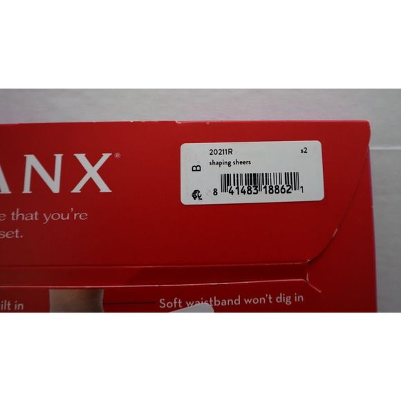 SPANX 20211R Women's Sz B - Shade S2/Beige Firm Believer Shaping Sheer Tights - Picture 3 of 4